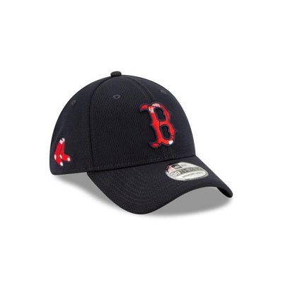 Boston Red Sox Gorra | New Era MLB 2021 Spring Training 39thirty Stretch Fit Cap Mexico - Azules